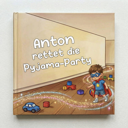 Der kleine Held rettet die Pyjama-Party