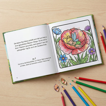 Die Fee zaubert die Farben zurück