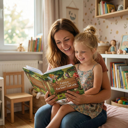 Die Fee zaubert die Farben zurück