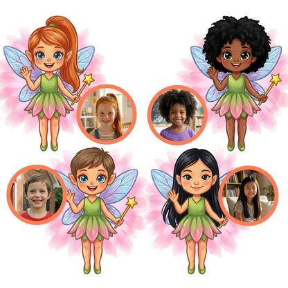 Die Fee zaubert die Farben zurück